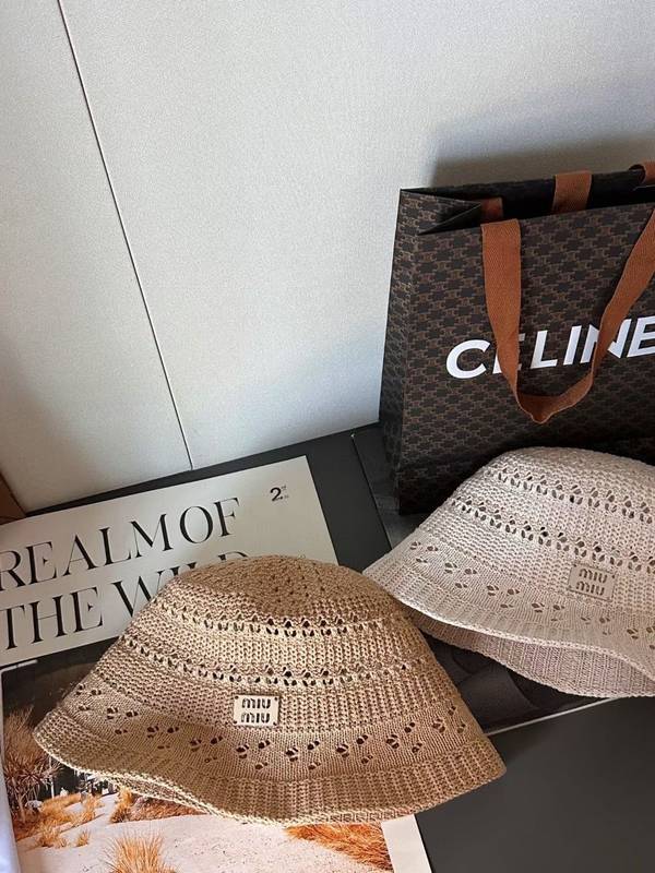Miu Miu Hat MUH00210-2 Miu Miu Hat MUH00210-2